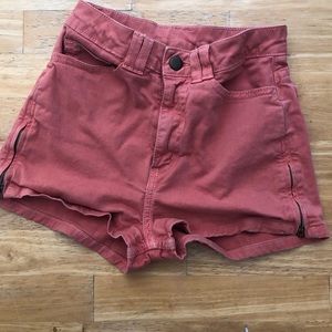 🔴5/$10🔴 AMERICAN APPAREL High Rise Zip Side